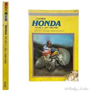 Vintage Honda ATC 185& 200 Manual